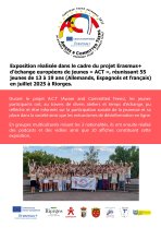 Affiche de pr&eacute;sentation de l'expo