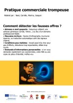Affiche Pratique commerciale trompeuse 2