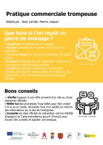 Affiche Pratique commerciale trompeuse 3