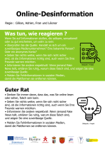 Online-Desinformation poster 2