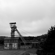 photographie du chevalement du Puit Couriot
