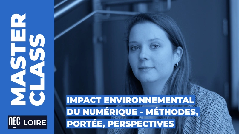 visuel masterclass Impac environnemental du numérique