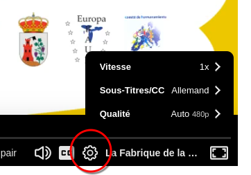 capture d'&eacute;crtan interface PeerTube